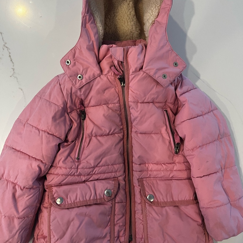 J. Crew outerwear Pink Kids Puffer Jacket